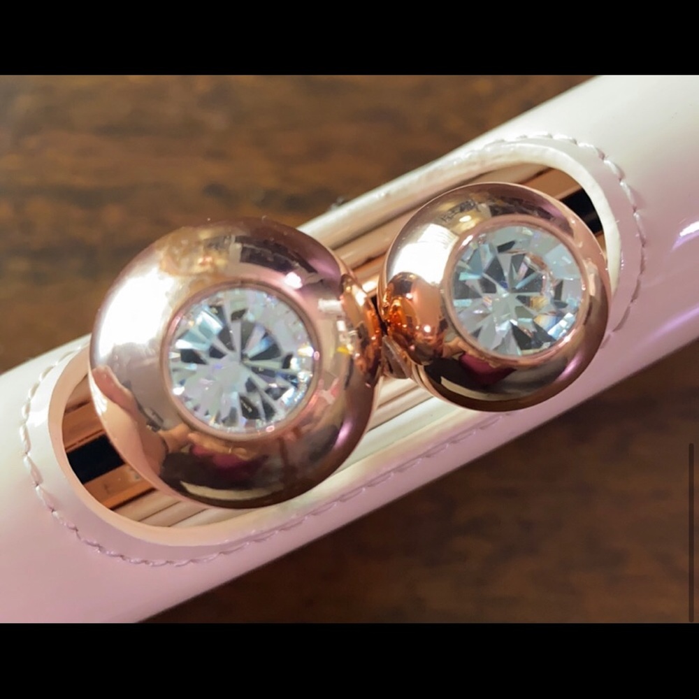  Ted Baker Bobble Blush Pink Patent Leather Wallet Gem